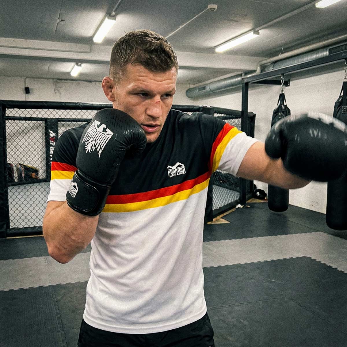 Phantom Athletics Bokshandschoenen Germany - Zwart/Wit