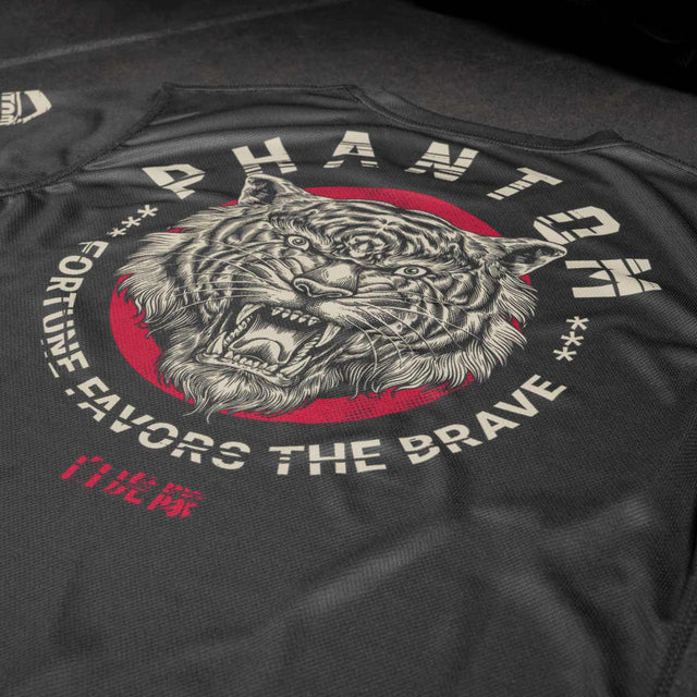 Phantom Athletics Trainingsshirt EVO Tiger Unit - Zwart/Grijs