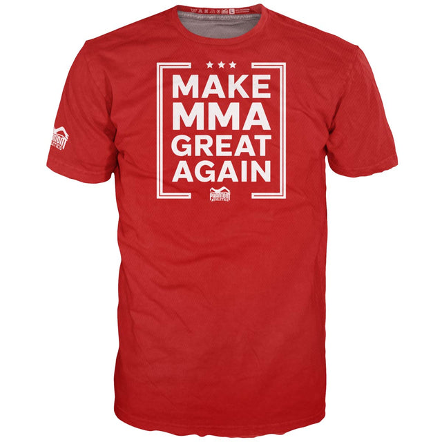 Phantom Athletics Tréninkové triko EVO Make MMA Great Again – Červené