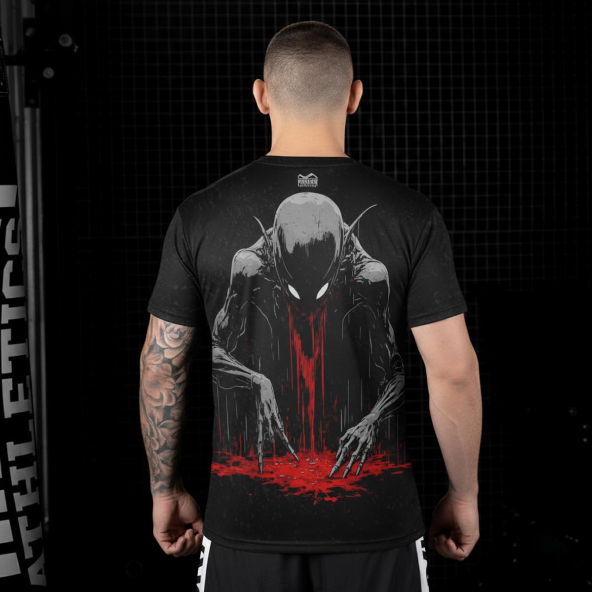 Phantom Athletics Trainingsshirt EVO+ Nightmare - Zwart/Rood