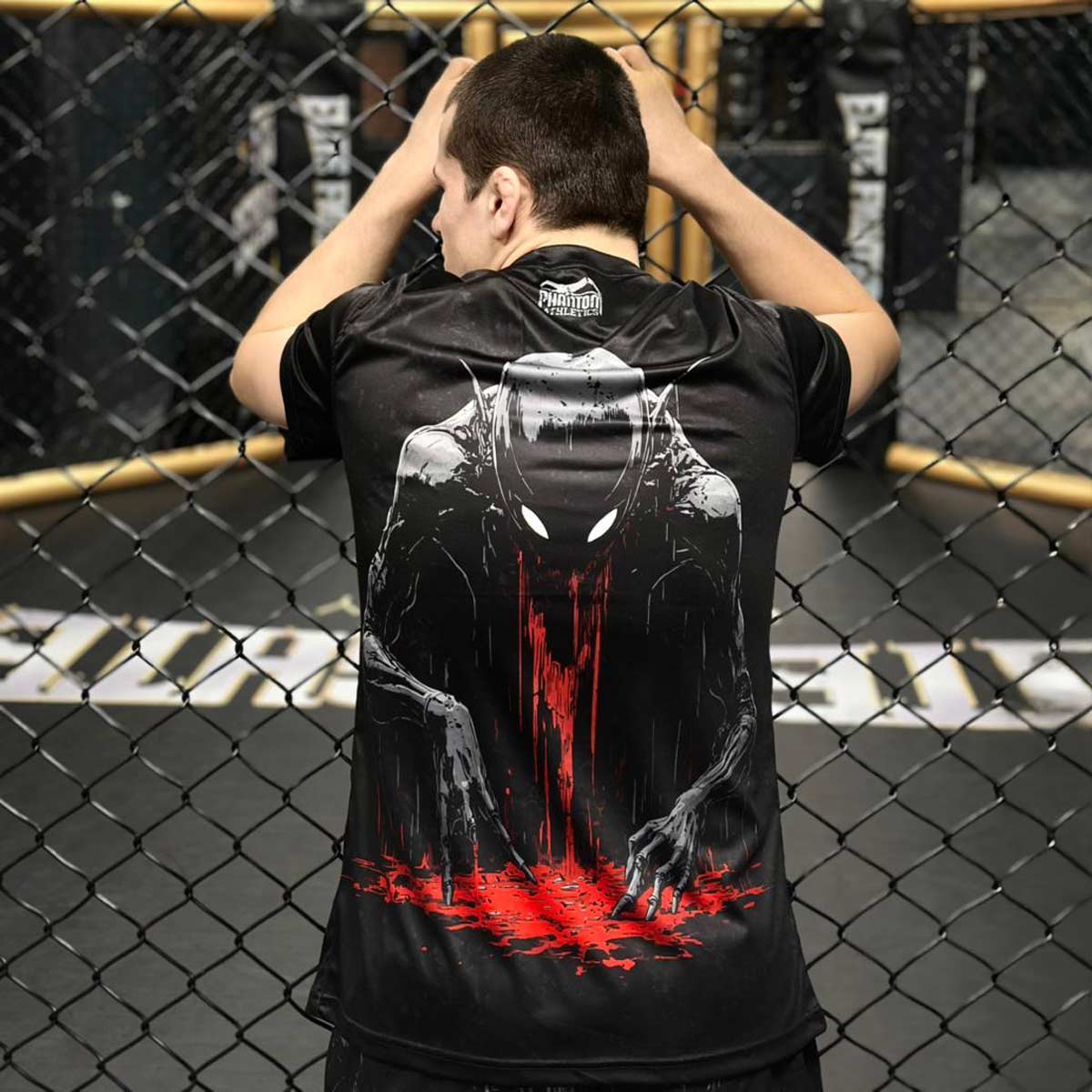 Phantom Athletics Trainingsshirt EVO+ Nightmare - Zwart/Rood