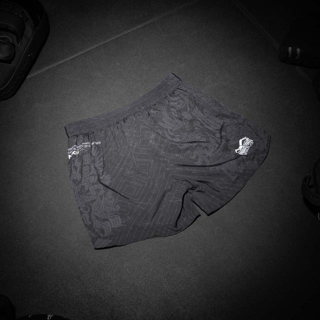 Phantom Athletics MMA Shorts Fusion Aztec - Zwart/Grijs