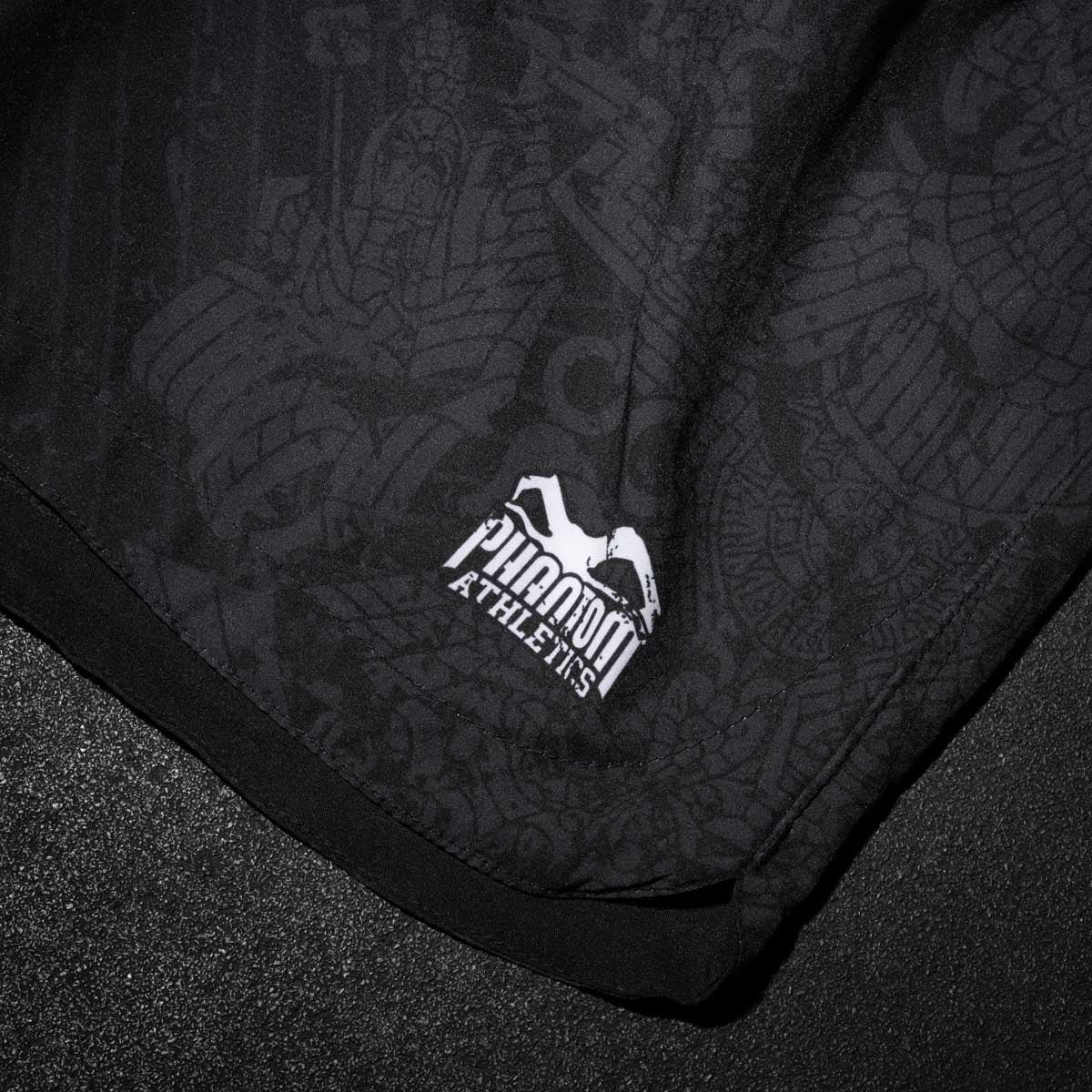 Pantaloncini MMA Phantom Athletics Fusion Aztec – Nero/Grigio