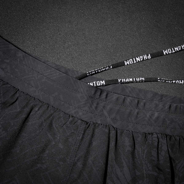 Phantom Athletics MMA Shorts Fusion Aztec - Zwart/Grijs