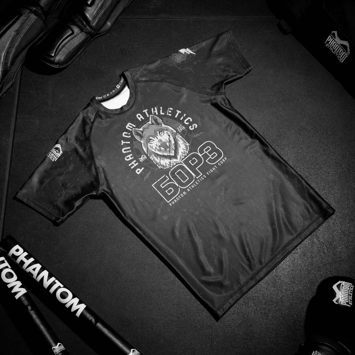 Phantom Athletics Rashguard EVO - Zwart