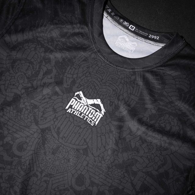 Trička Phantom Athletics EVO Aztec – Černá/Šedá