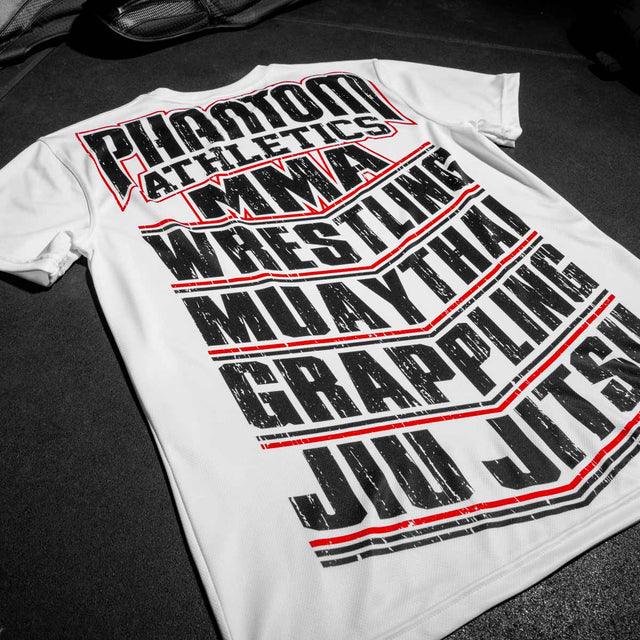 Phantom Athletics T-Shirt EVO MMA Sports - Wit