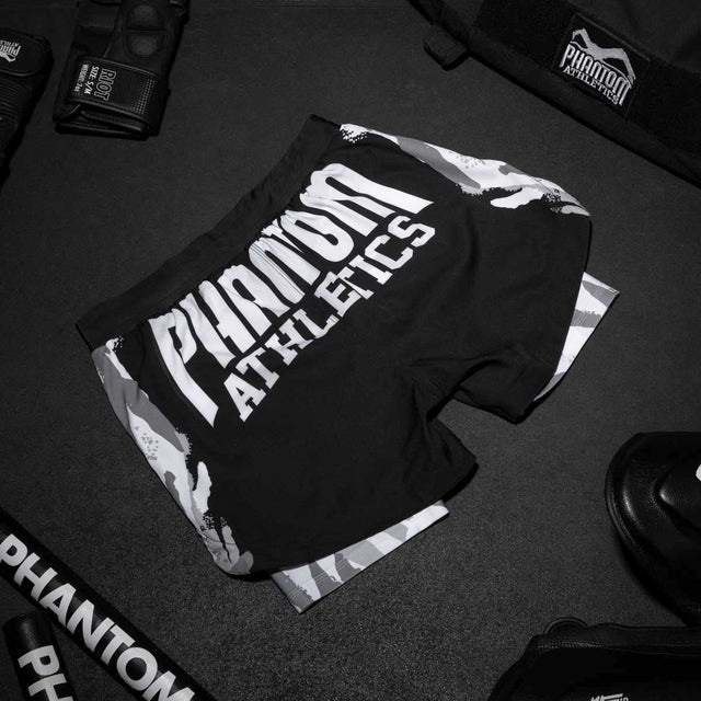 Phantom Athletics MMA-shorts Fusion 2in1 – Grön/Svart