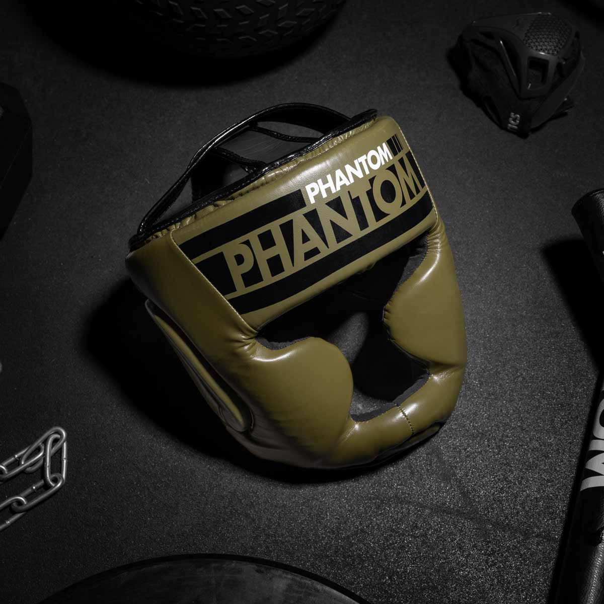 Phantom Athletics Hoofdbeschermer Apex Full Face - Groen