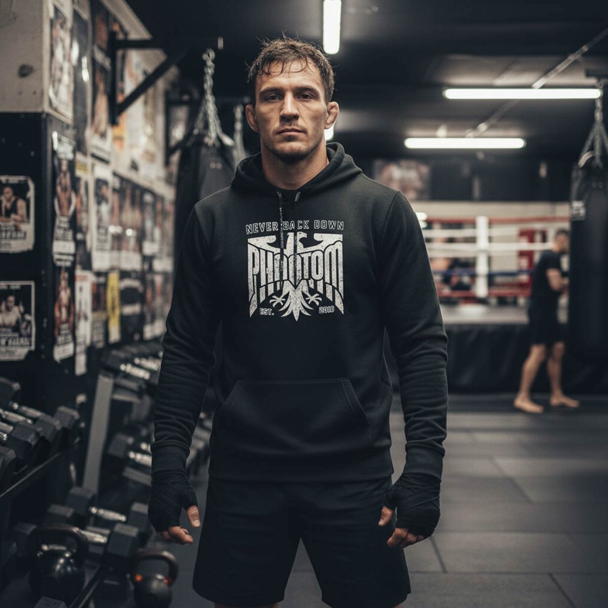 Phantom Athletics Hoodie Germany NBD - Zwart