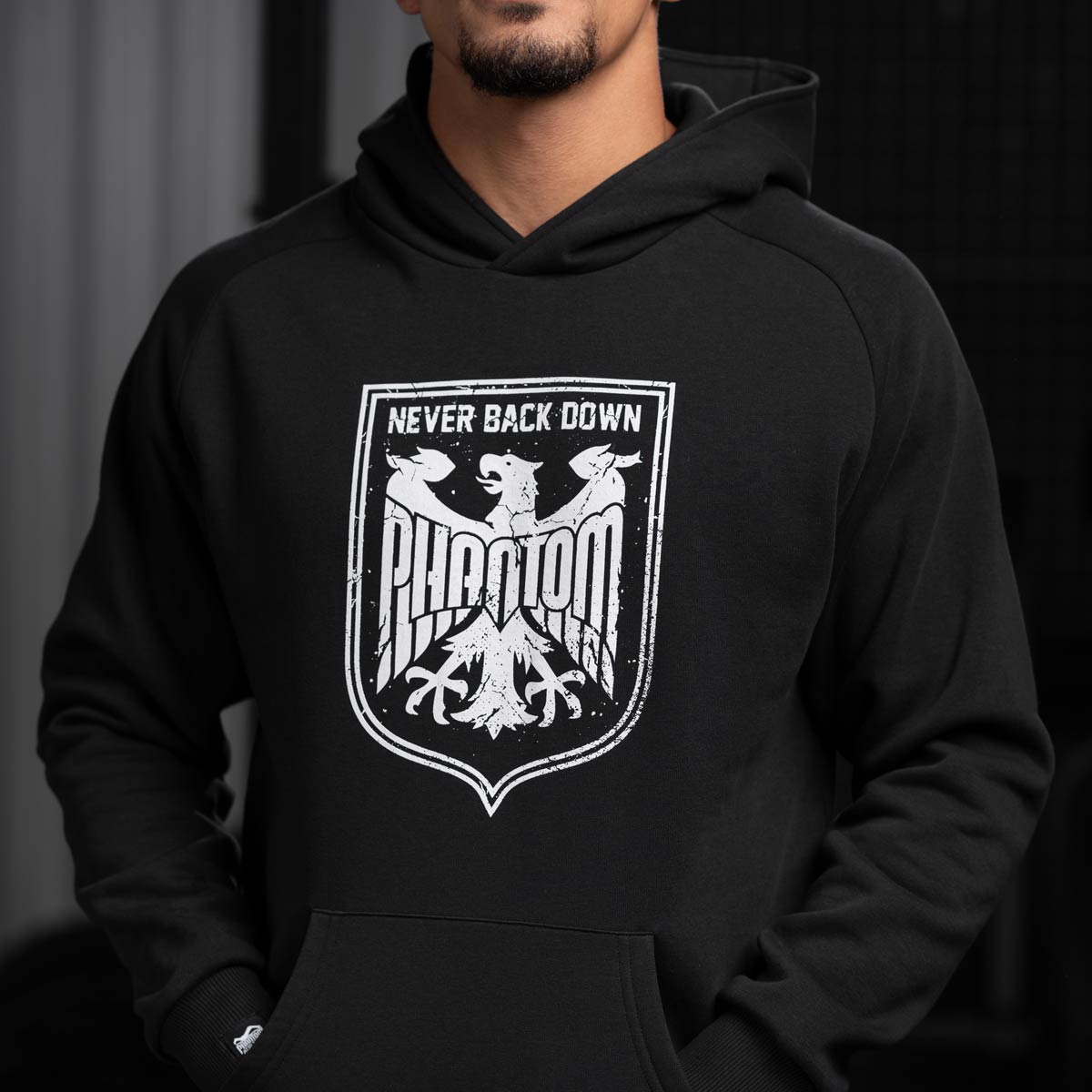 Phantom Athletics Hoodie Germany - Zwart/Wit
