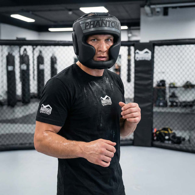 Phantom Athletics Hoofdbeschermer Apex Full Face - Zwart/Grijs