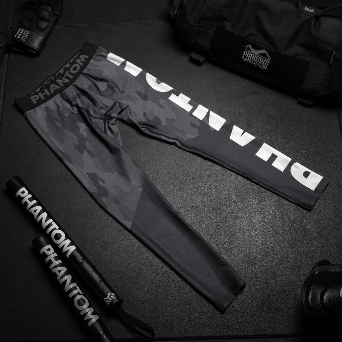 Phantom Athletics Compressie Shorts Domination - Zwart
