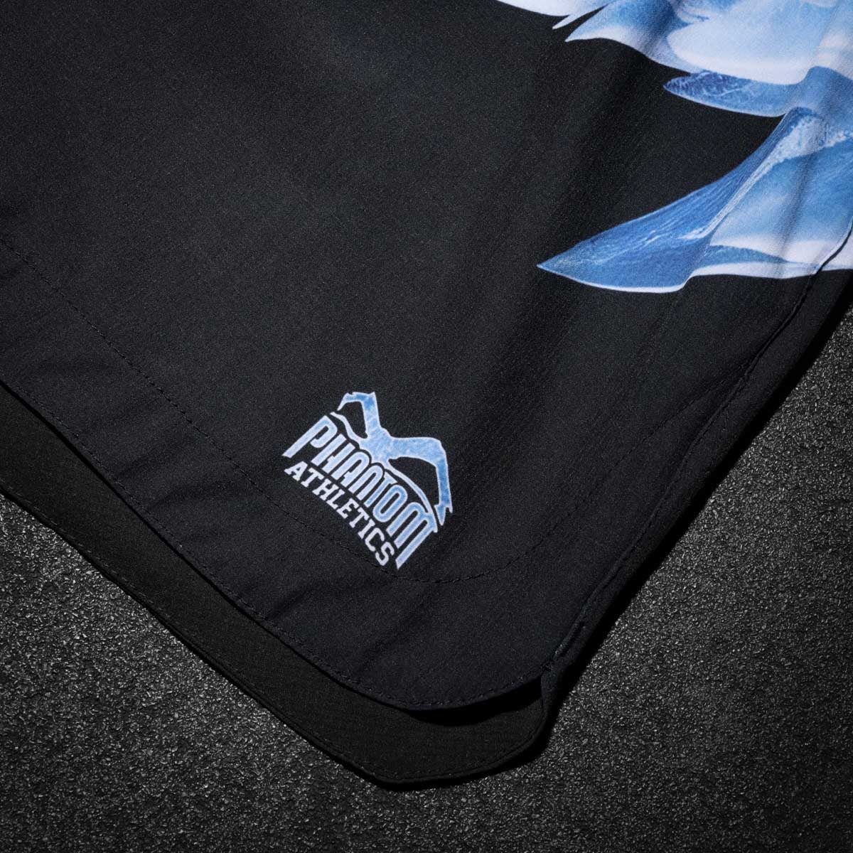 Phantom Athletics MMA Shorts Fusion-R - Zwart/Blauw