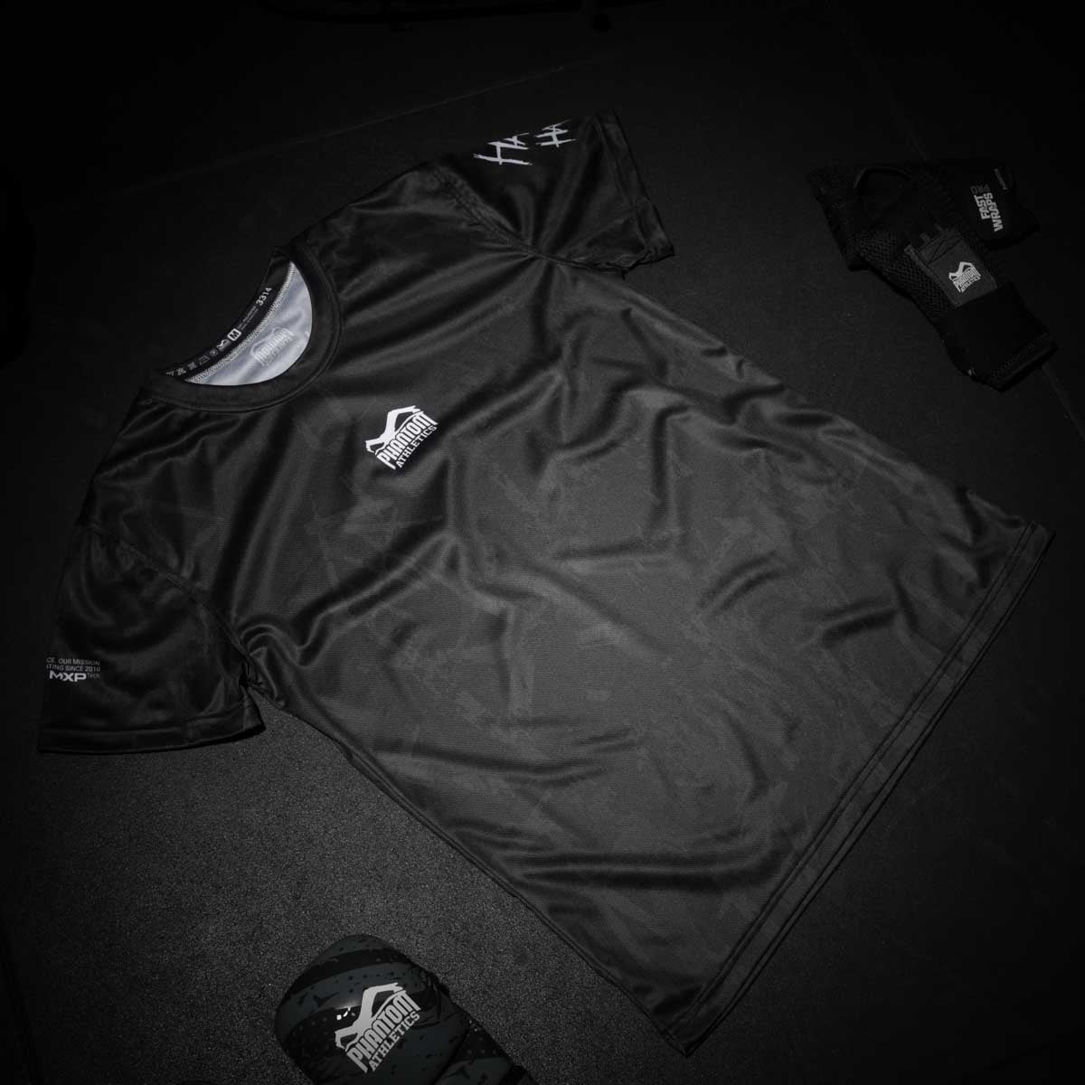 Phantom Athletics T-Shirt EVO Two Serious - Zwart