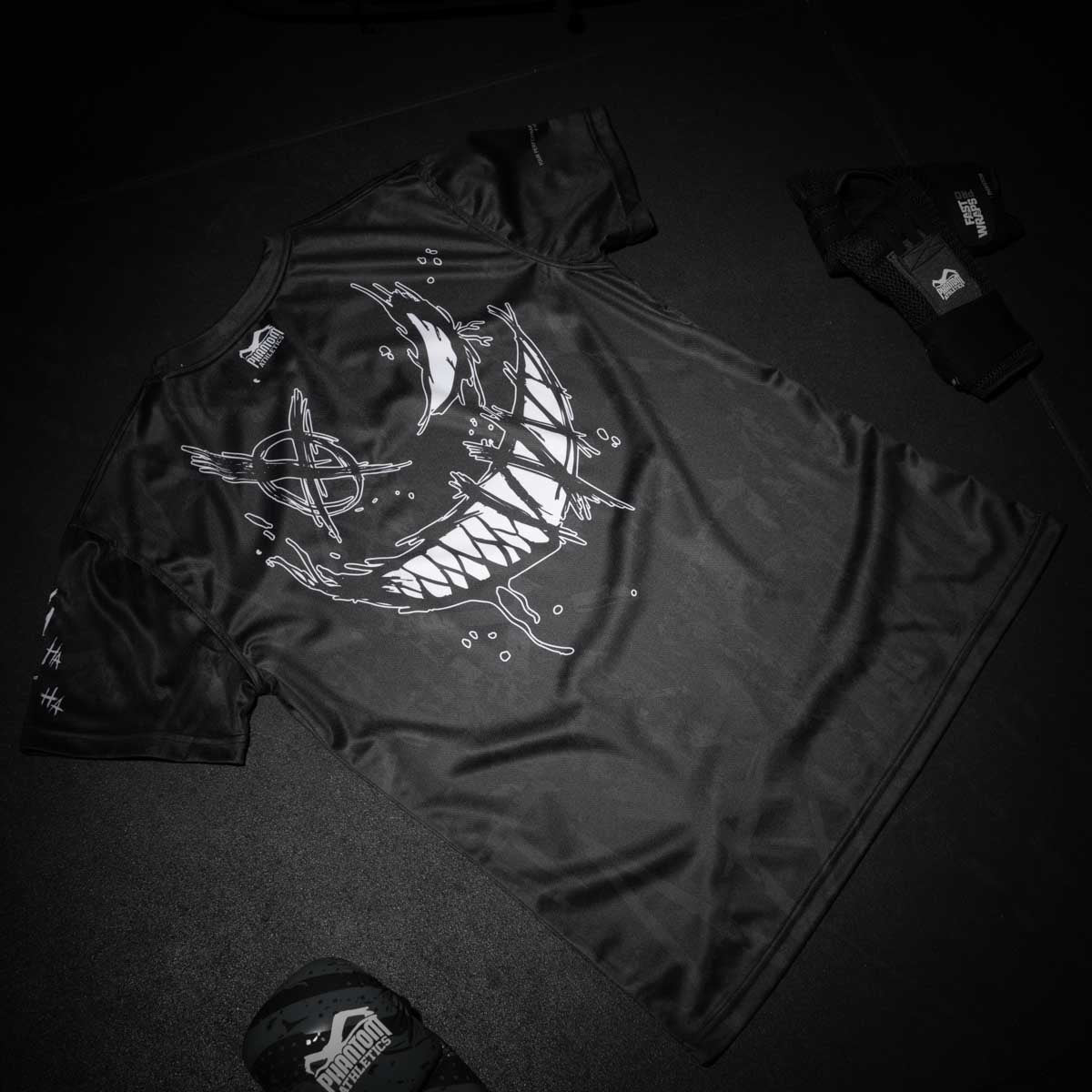 Phantom Athletics T-Shirt EVO Two Serious - Zwart