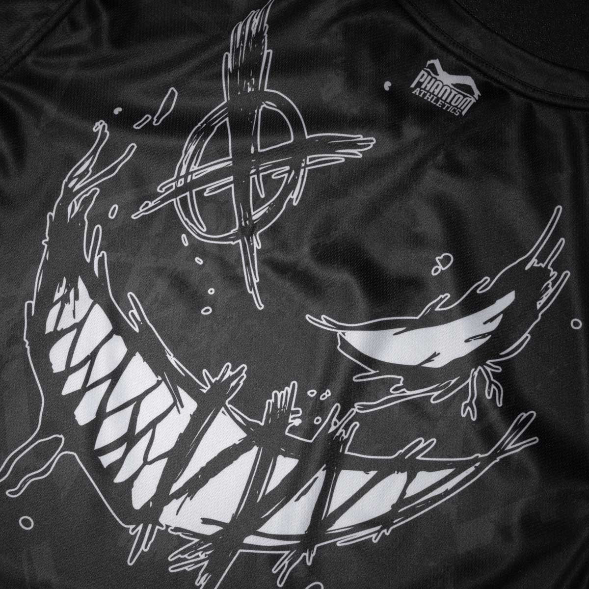 Phantom Athletics T-Shirt EVO Two Serious - Zwart