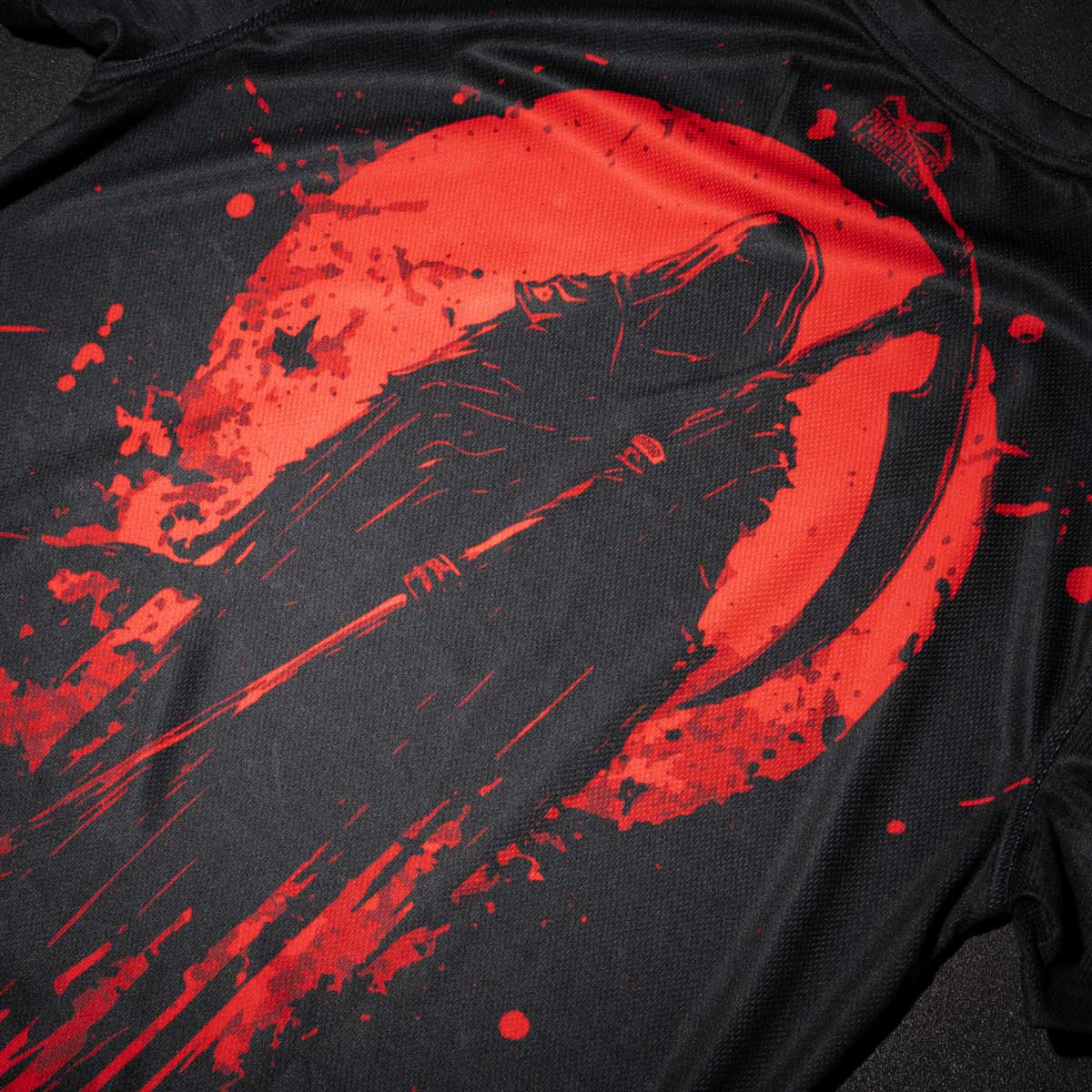 Phantom Athletics T-Shirt EVO Reaper - Zwart/Rood