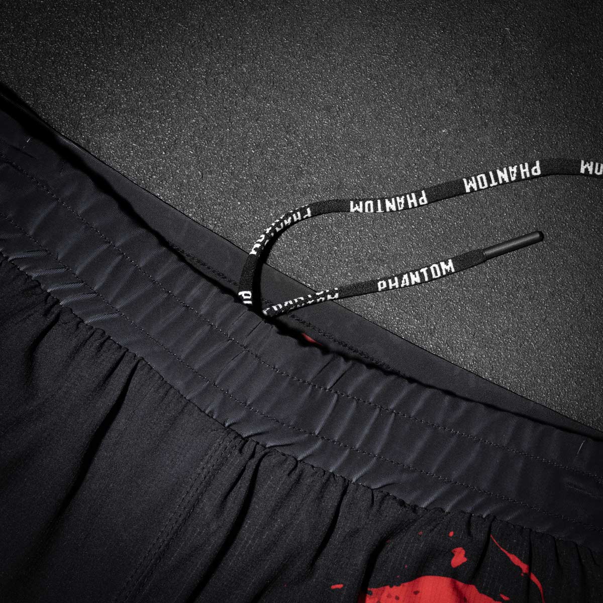 Phantom Athletics MMA Shorts Fusion-R Reaper - Zwart/Rood