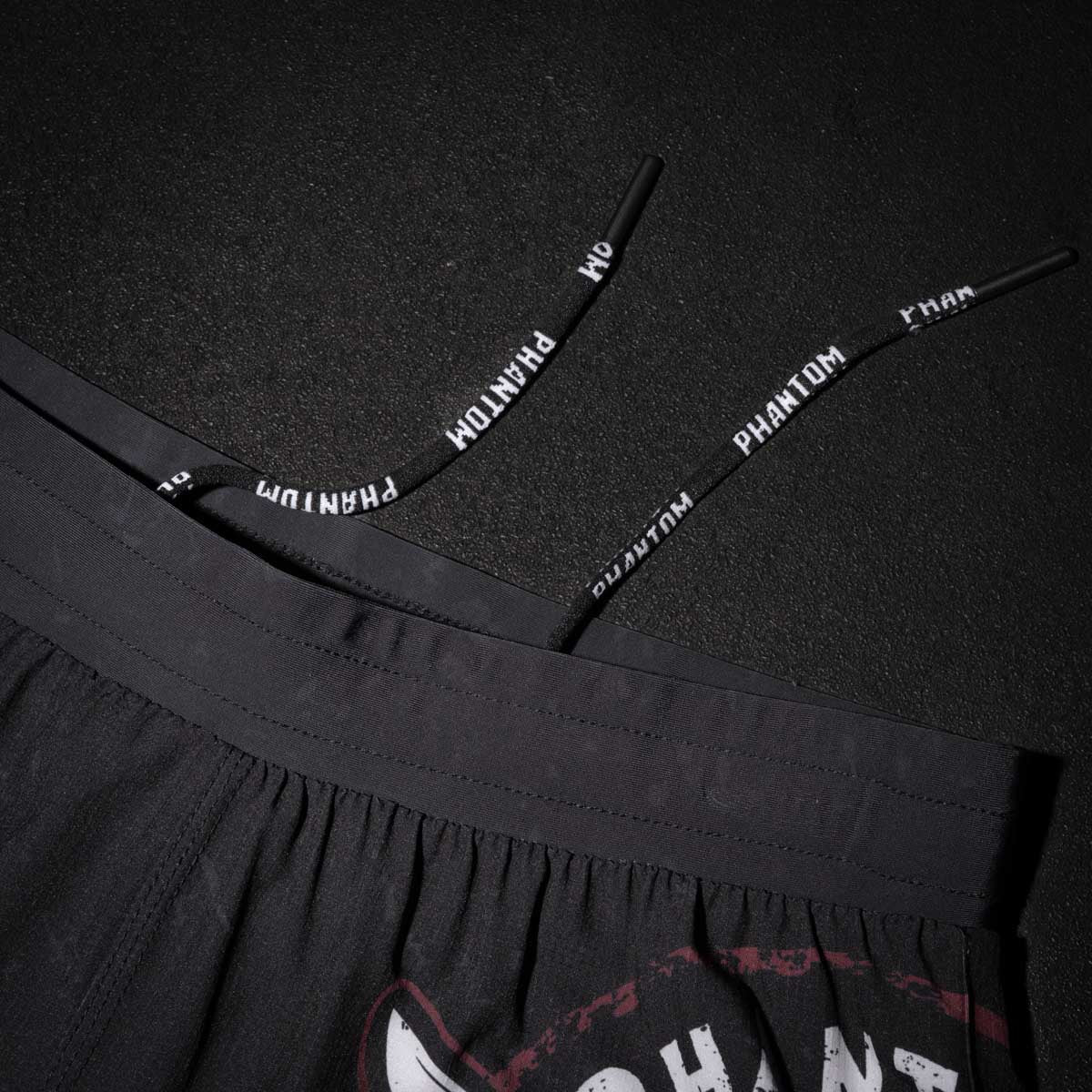 Phantom Athletics MMA Shorts Fusion-R Slasher - Zwart