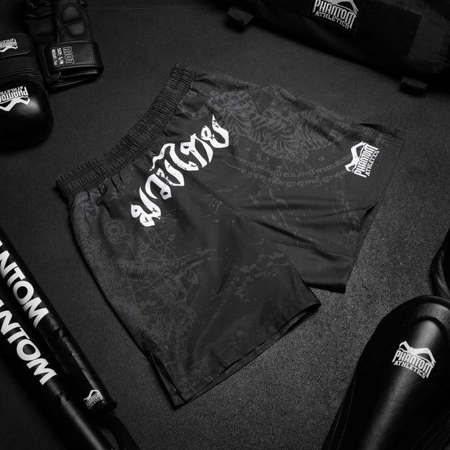 Phantom Athletics Muay Thai-shorts EVO – Svart/Grå