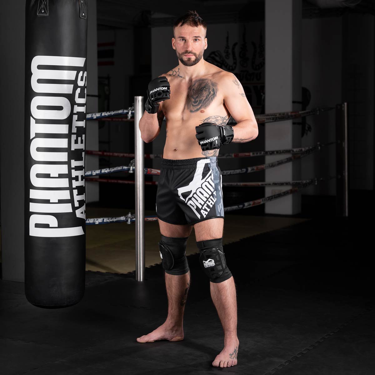 Phantom Athletics MMA Handschoenen Apex - Zwart