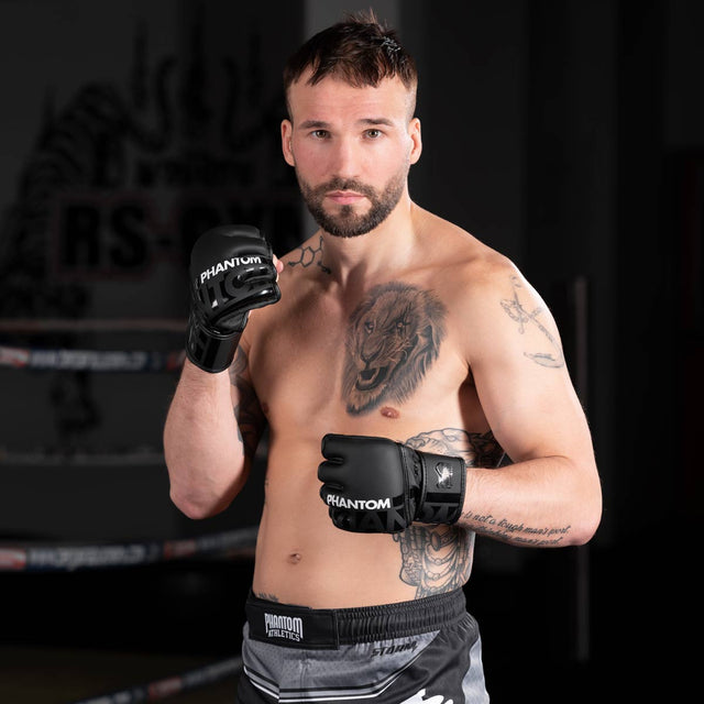 Phantom Athletics MMA Handschoenen Apex - Zwart