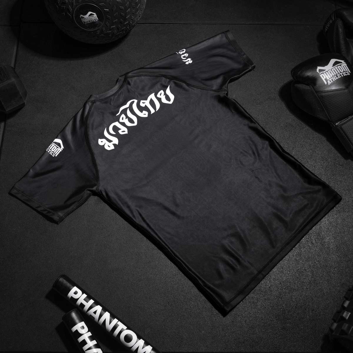 Phantom Athletics Rashguard Sak Yant - Zwart/Grijs