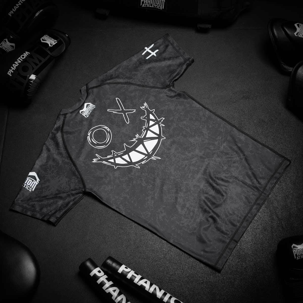 Phantom Athletics Rashguard EVO Serious - Zwart