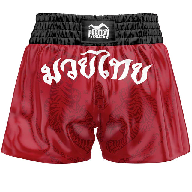 Shorts de Muay Thai Phantom Athletics Sak Yant – Rouge