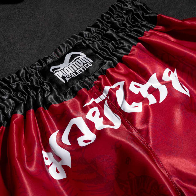 Phantom Athletics Muay Thai Shorts Sak Yant - Rood