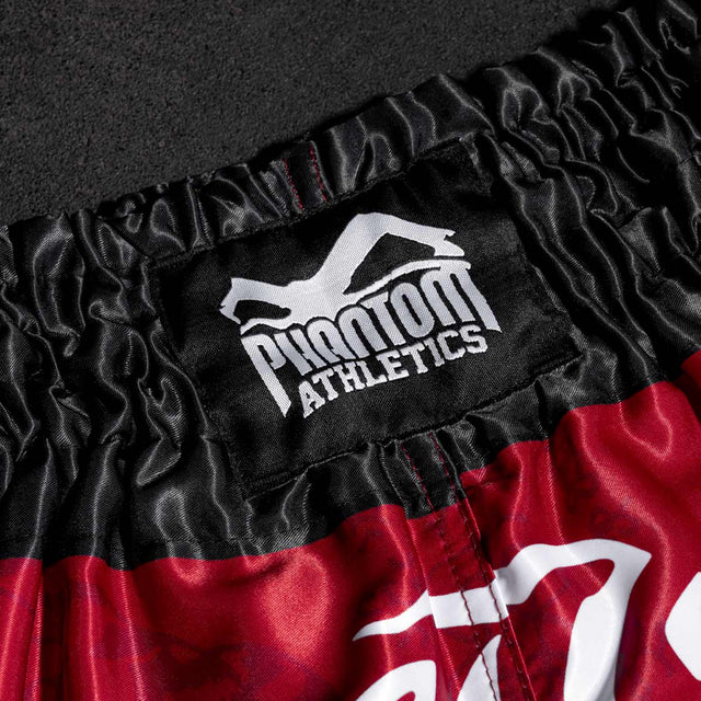 Shorts de Muay Thai Phantom Athletics Sak Yant – Rouge