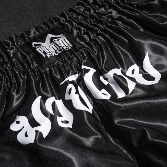 Phantom Athletics Muay Thai Shorts Sak Yant - Zwart