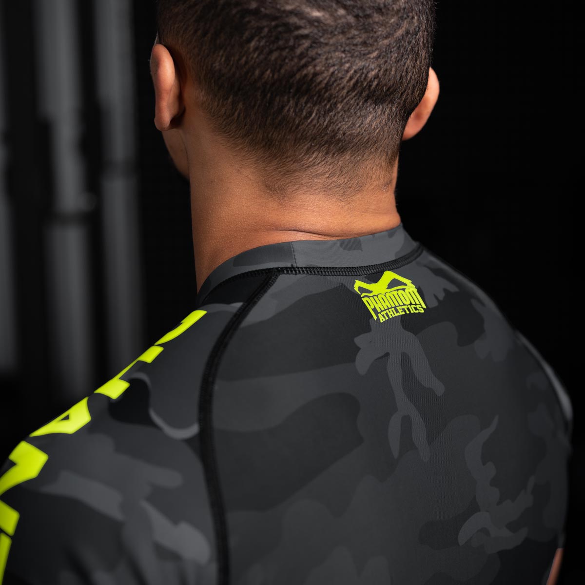 Phantom Athletics Rashguard EVO Neon - Zwart/Neon