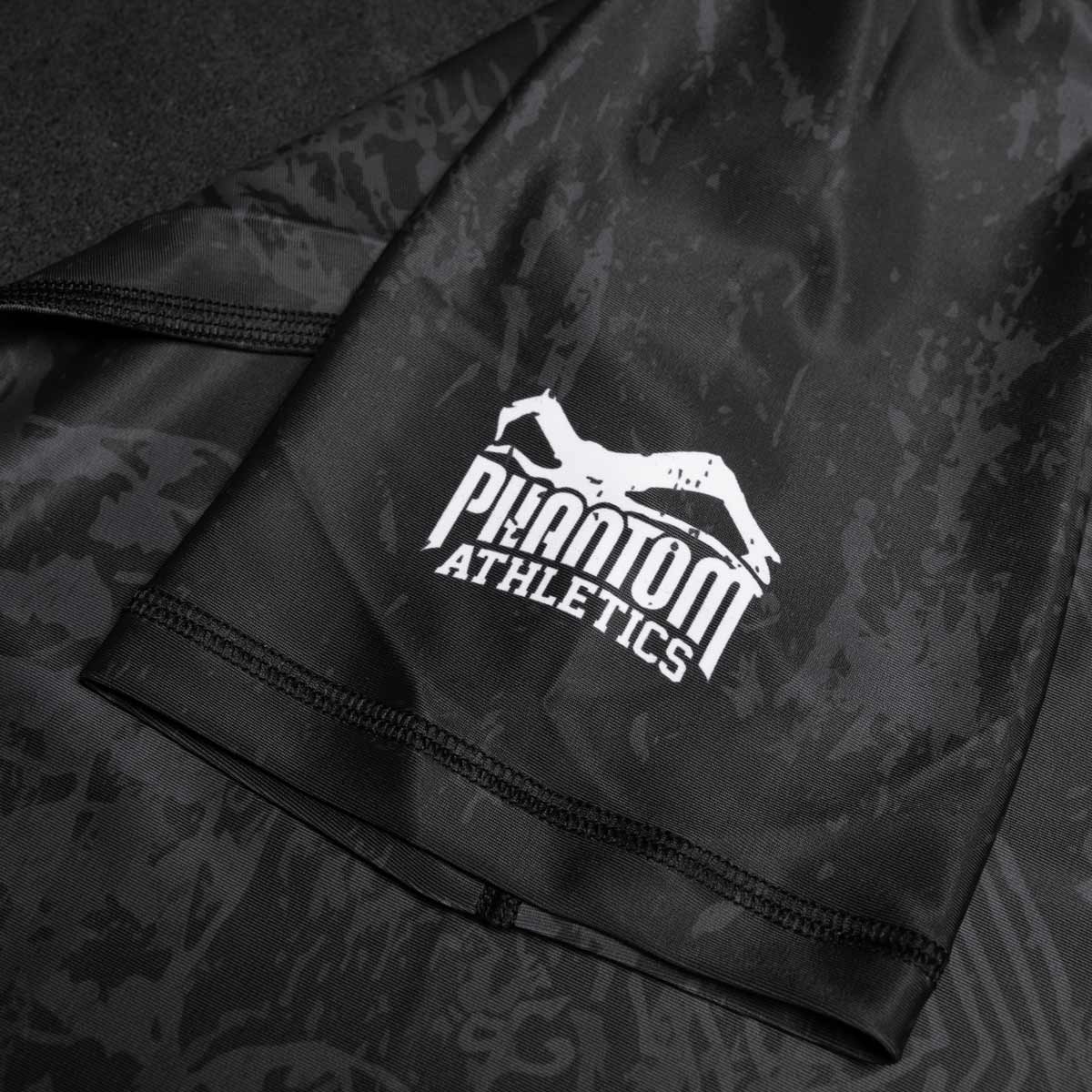 Phantom Athletics Rashguard Muay Thai - Zwart/Grijs