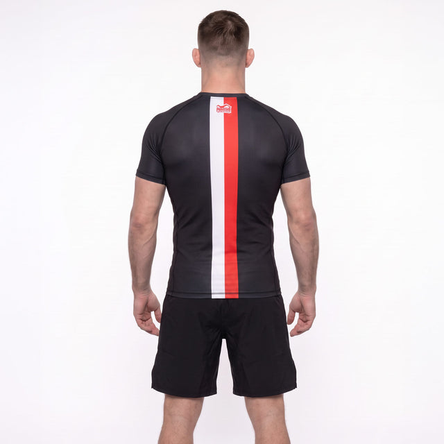 Phantom Athletics Rashguard Team Poland - Zwart/Rood/Wit