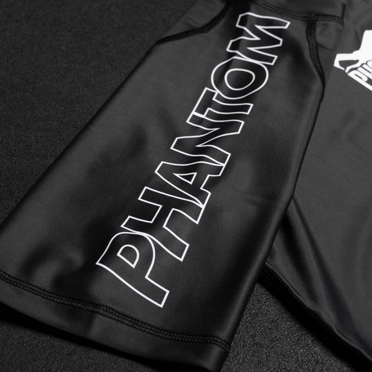 Phantom Athletics Rashguard Ranked - Zwart