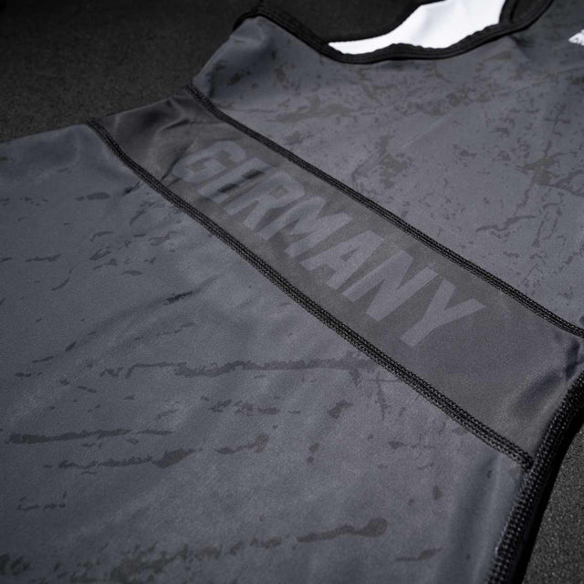 Débardeur de lutte Phantom Athletics EVO Germany – Noir/Gris