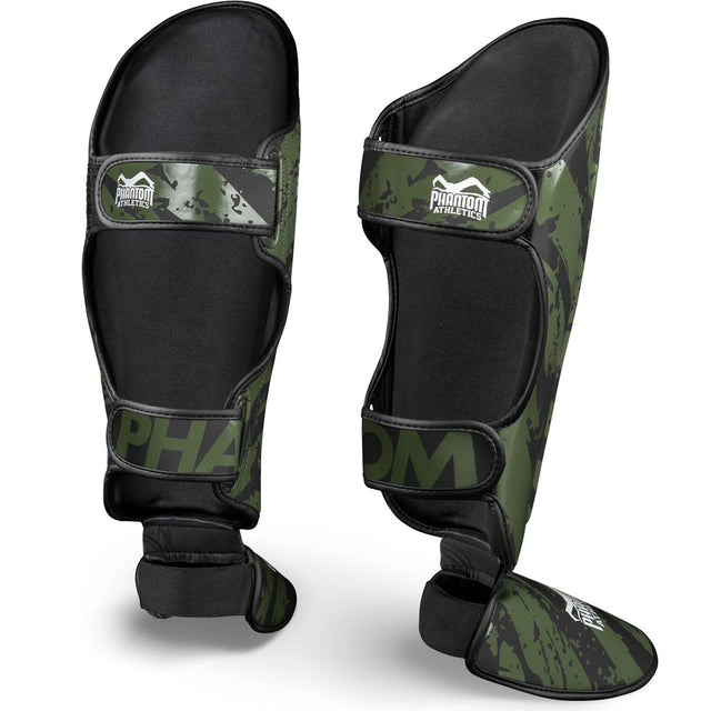 Phantom Athletics Scheenbeschermers Camo Tiger - Legergroen