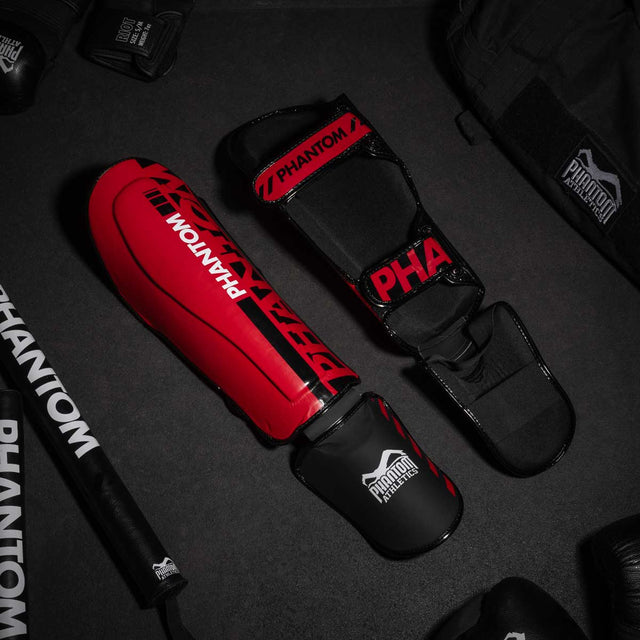 Phantom Athletics Scheenbeschermers APEX Striking - Rood