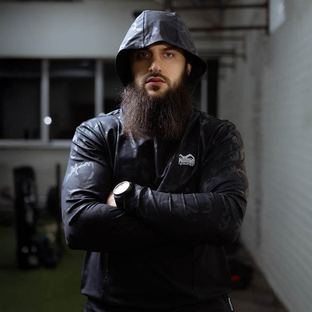 Phantom Athletics Hoodie Shadow - Zwart/Camo