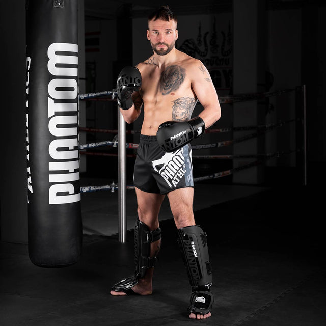 Phantom Athletics Scheenbeschermers APEX Hybrid - Zwart
