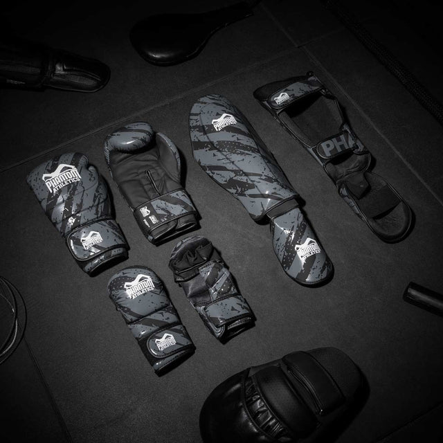 Chrániče holení Phantom Athletics Camo Tiger – Šedé