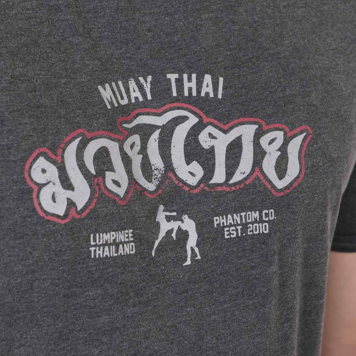 Phantom Athletics T-Shirt Muay Thai - Grijs