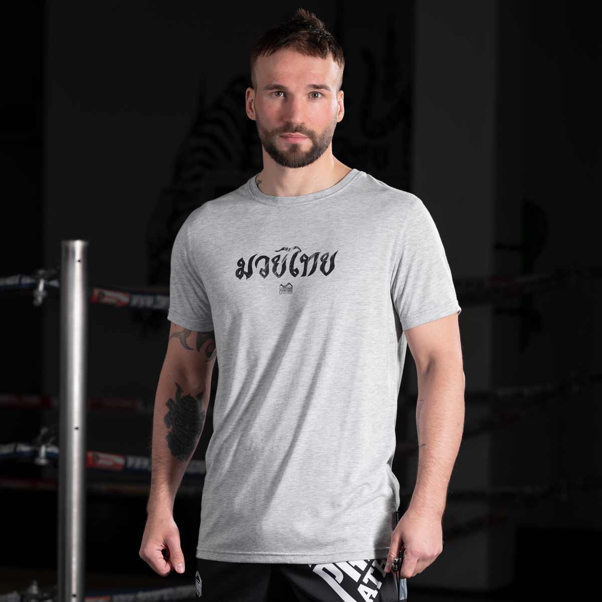 Phantom Athletics T-Shirt Muay Thai - Grijs