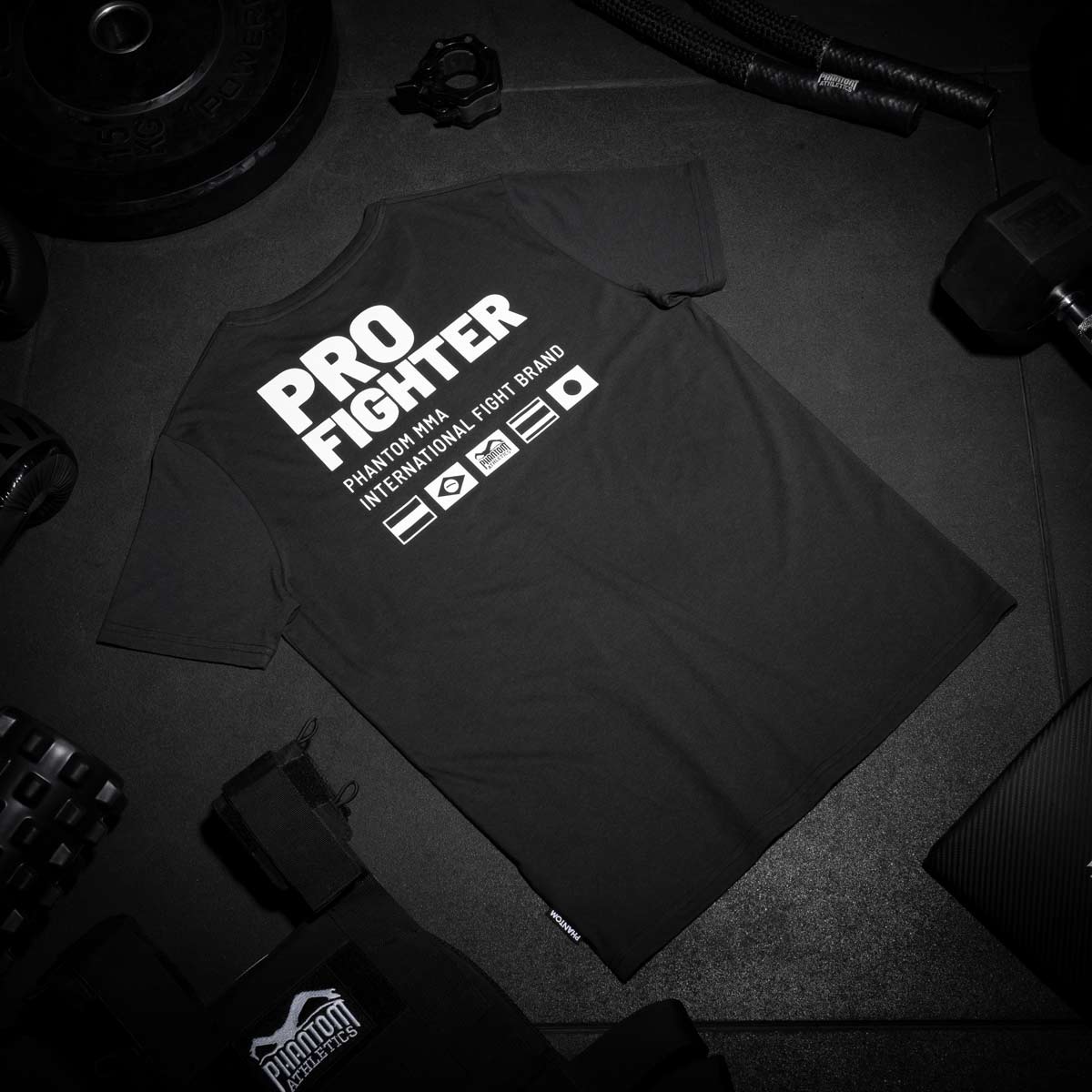 Phantom Athletics T-Shirt Pro Fighter Kinderen - Zwart