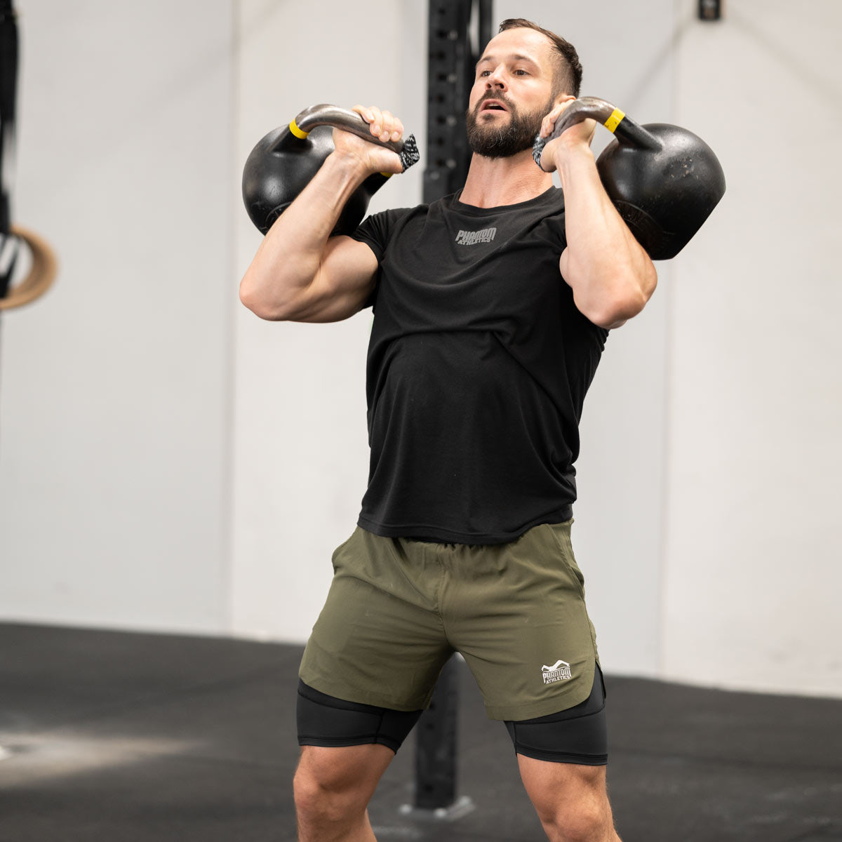 Phantom Athletics T-Shirt Supporter - Zwart