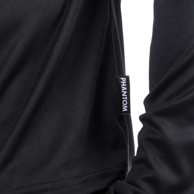 T-shirt d'entraînement Phantom Athletics Tactic-V Manches longues – Noir