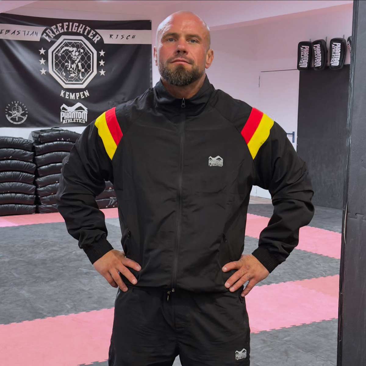 Veste d'entraînement Phantom Athletics DMC Team Germany – Noir