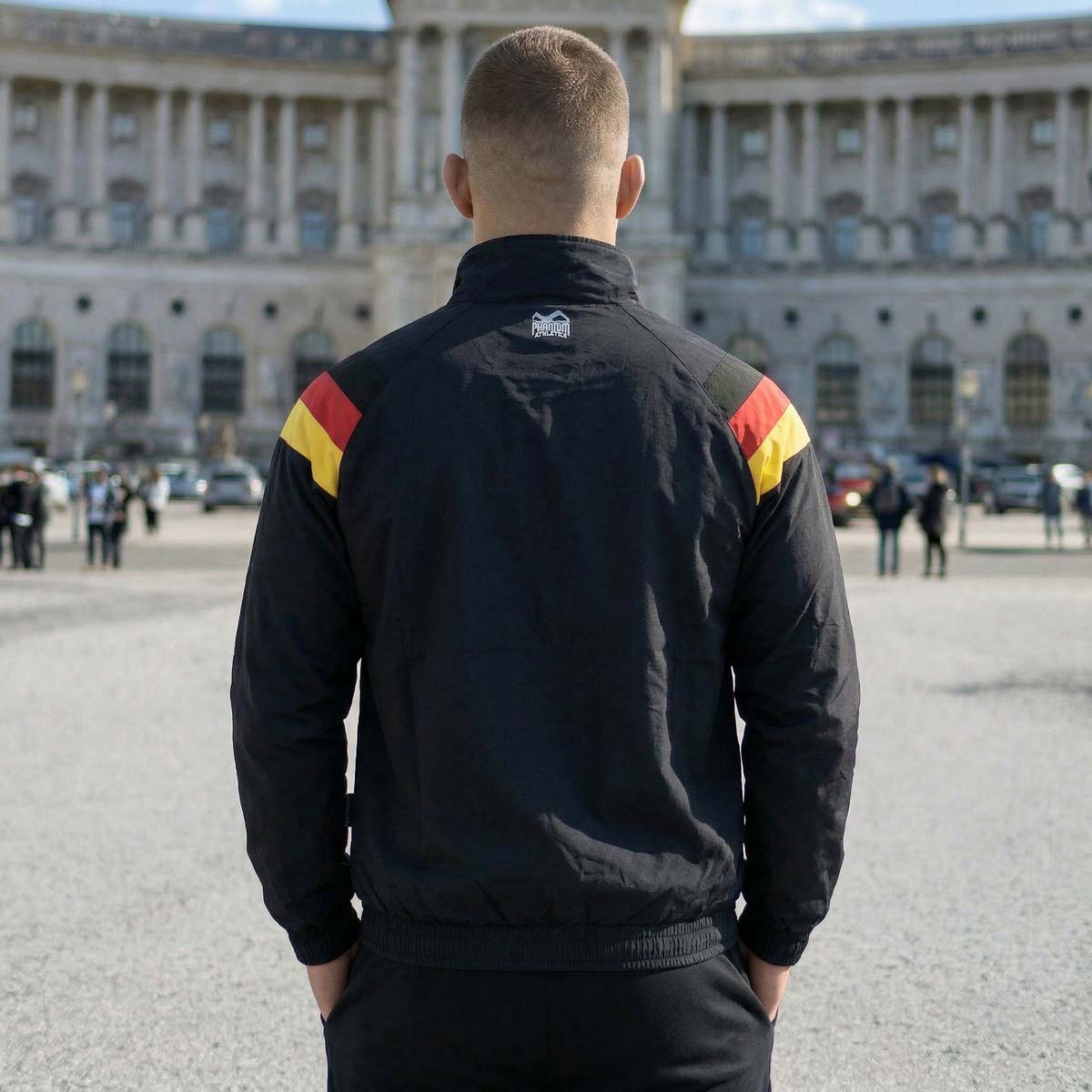 Veste d'entraînement Phantom Athletics DMC Team Germany – Noir